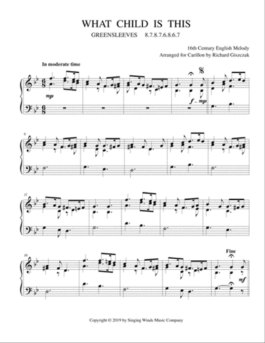 What Child Is This (GREENSLEEVES)