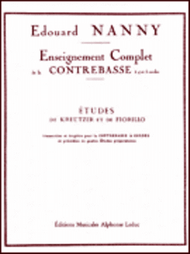 Etudes de Kreutzer et de Fiorillo