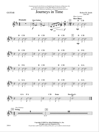 Journeys in Time: Guitar