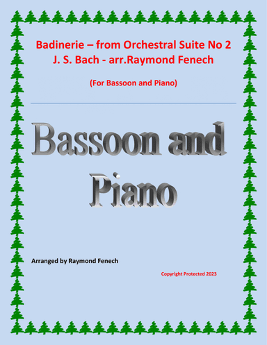 Badinerie - J.S.Bach - for Bassoon and Piano