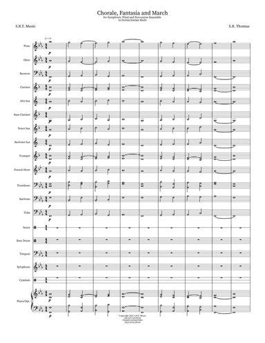 Chorale, Fantasia and March