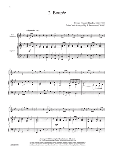 Bourée (Downloadable)