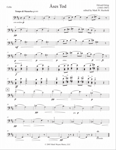 Åses Tod and Anitras Tanz from Peer Gynt