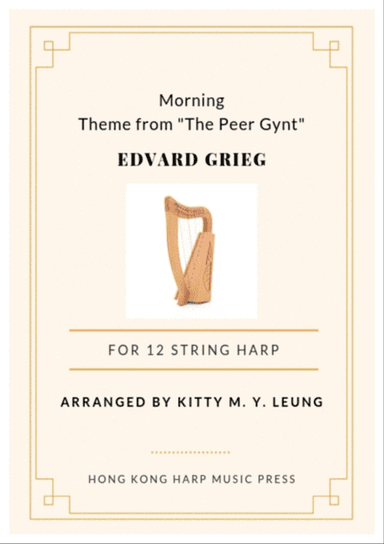 Morning (from the Peer Gynt) by Grieg - 12 String Small Lap Harp