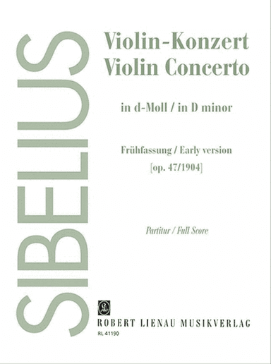 Konzert d-Moll op. 47