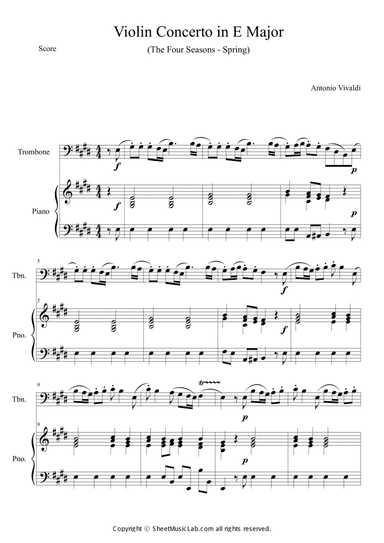 The Four Seasons - Spring (1st Movement) Short Version