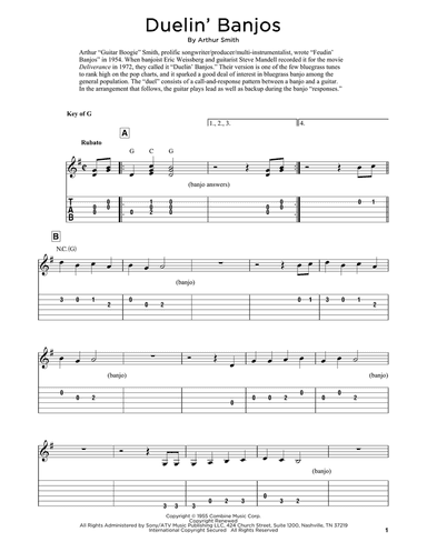 Duelin' Banjos (arr. Fred Sokolow)