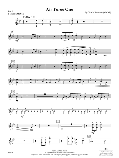 Air Force One: Part 2 - F Instruments