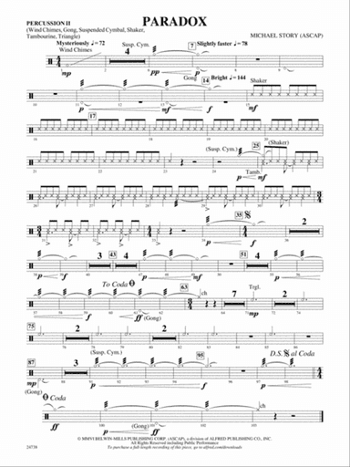 Paradox: 2nd Percussion