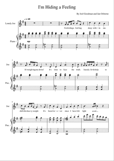 I'm Hiding A Feeling