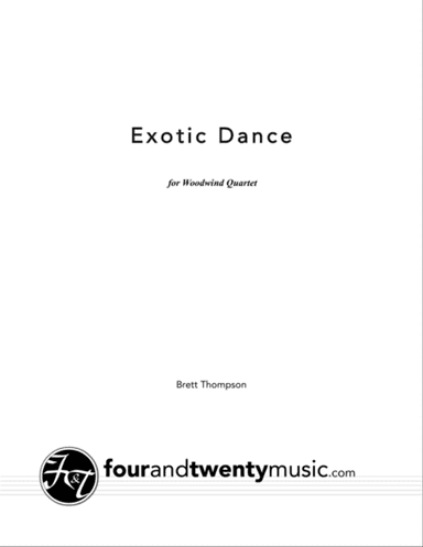 Exotic Dance for woodwind quartet