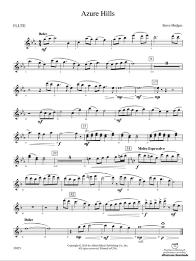Azure Hills: Flute