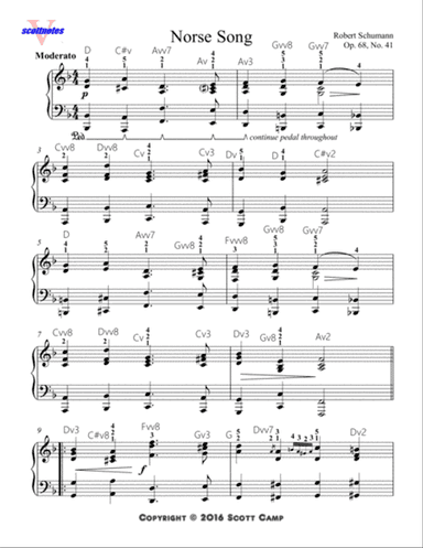 Norse Song, Op. 68, No. 41