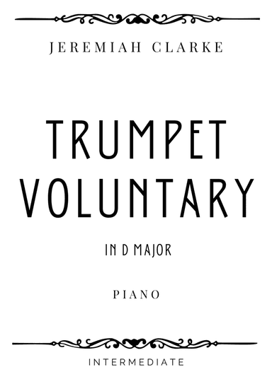 Clarke - Trumpet Voluntary in D Major - Intermediate