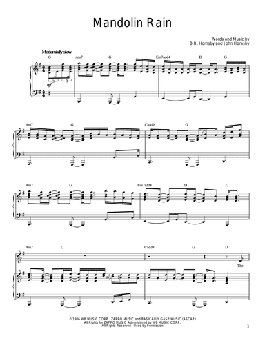 Mandolin Rain