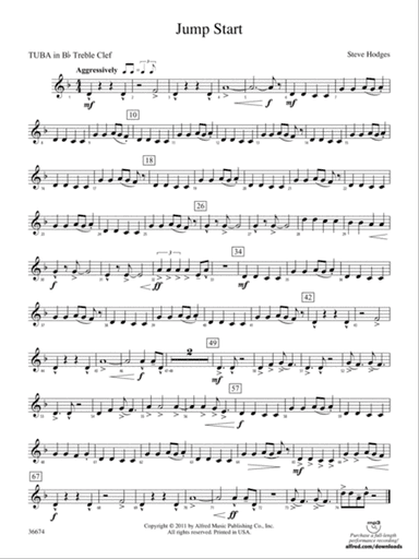 Jump Start: (wp) B-flat Tuba T.C.