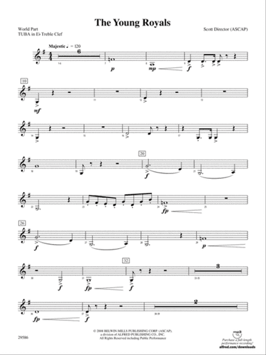 The Young Royals: (wp) E-flat Tuba T.C.