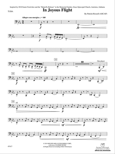 In Joyous Flight: Tuba