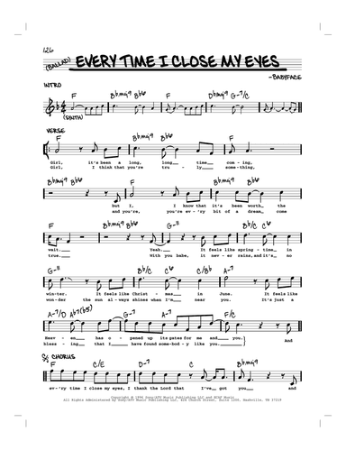 Everytime I Close My Eyes
