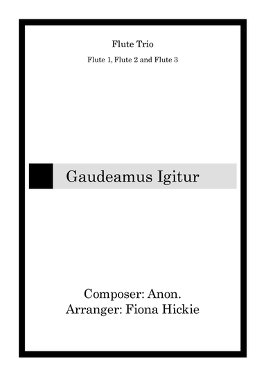 Gaudeamus Igitur