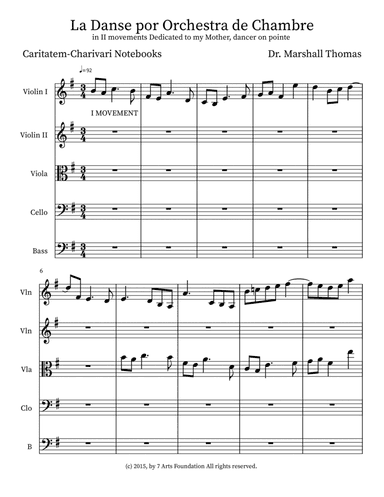 La Danse por Orchestra de Chambre