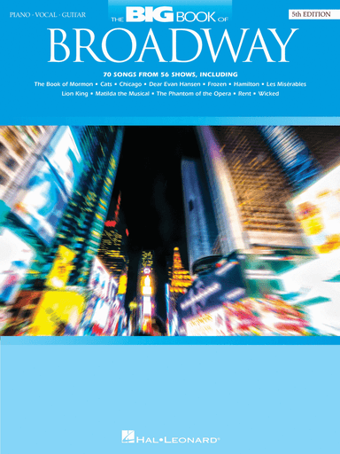The Big Book of Broadway – 5th Edition