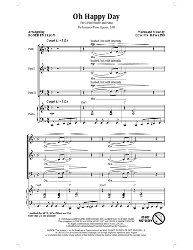 Oh Happy Day (arr. Roger Emerson)