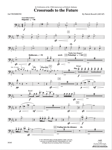 Crossroads to the Future: 2nd Trombone
