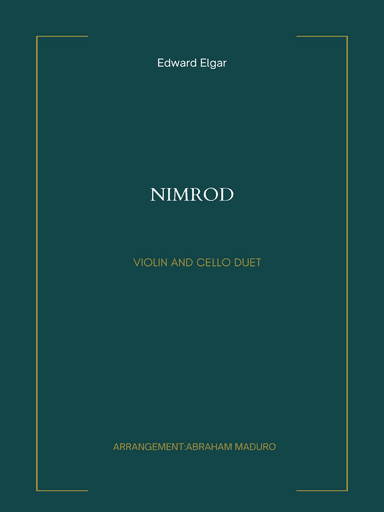 Nimrod from Enigma Variations Violin Cello Duet
