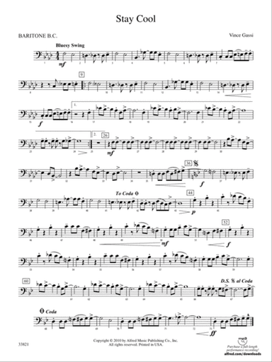 Stay Cool: Baritone B.C.