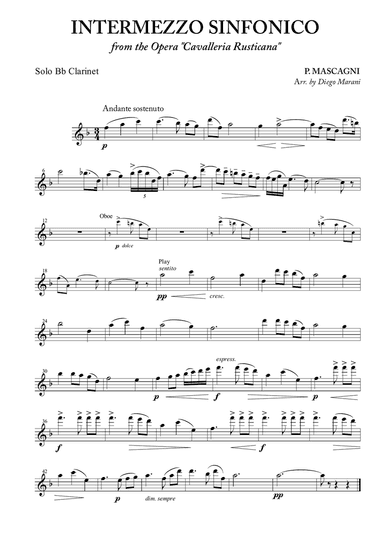Intermezzo Sinfonico for Concert Band