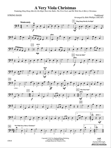 A Very Viola Christmas: String Bass