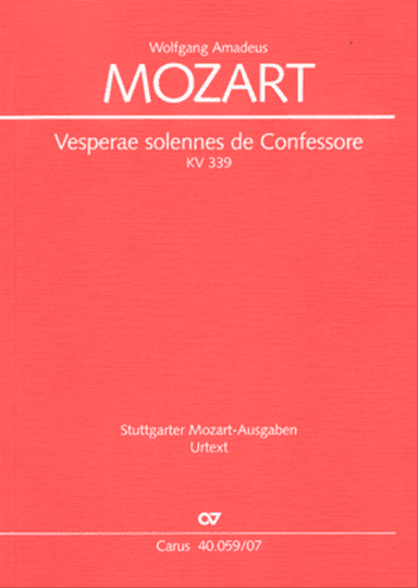 Vesperae solennes de Confessore, KV 339