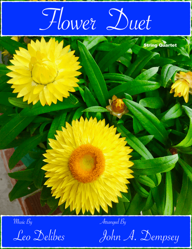 Flower Duet (String Quartet for Three Violins and Cello)