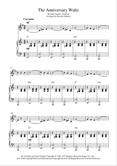 The Anniversary Waltz