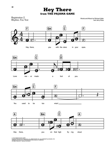 Hey There (from The Pajama Game)