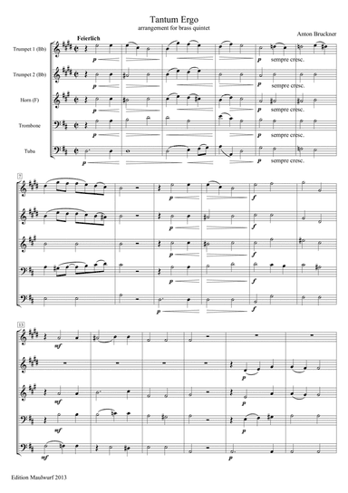 Tantum Ergo in D major