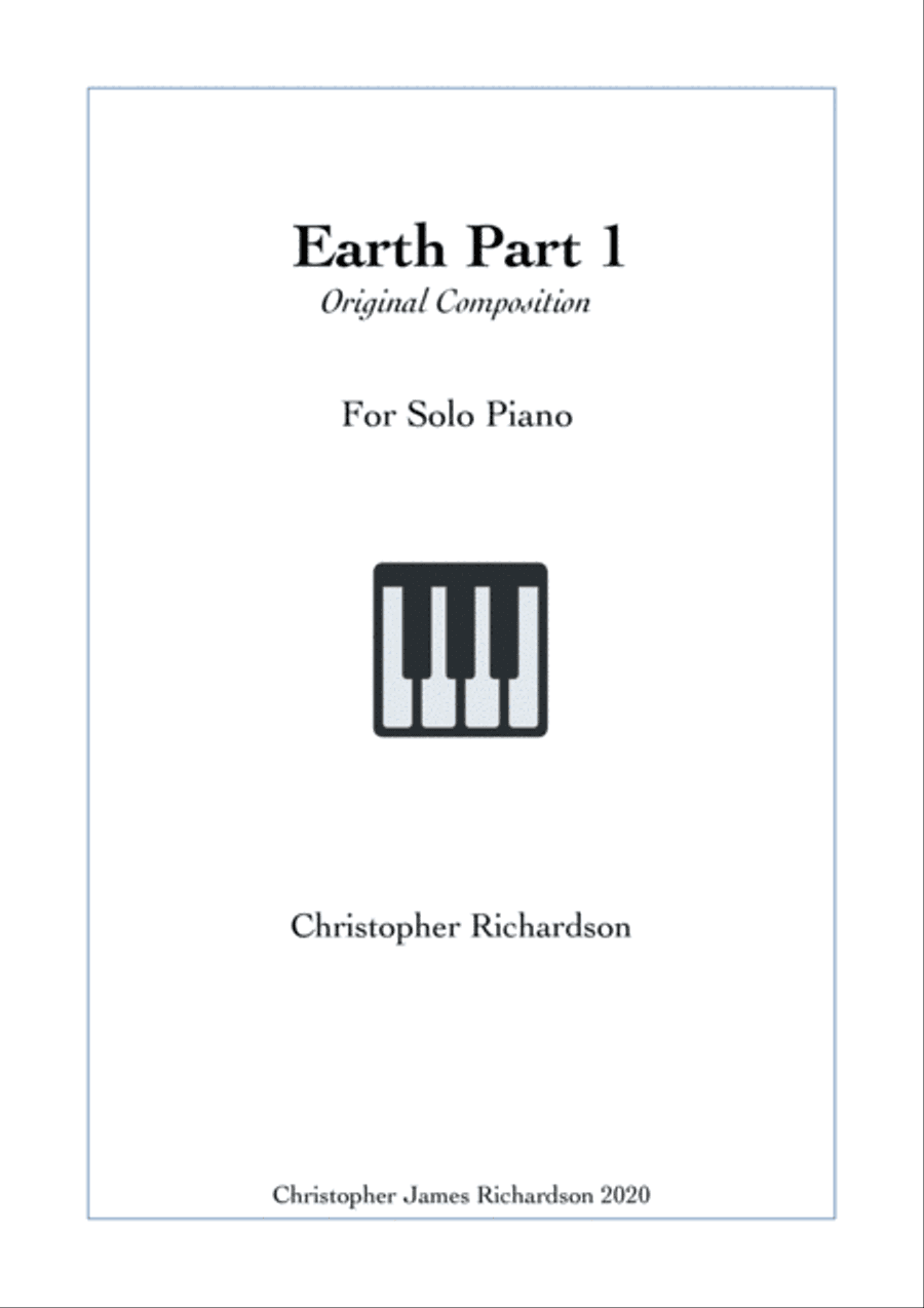 Earth Part 1 (Piano Solo)