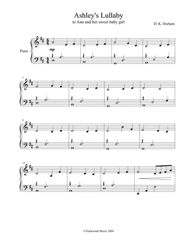 Ashley's Lullaby
