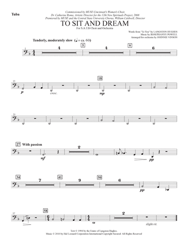 To Sit And Dream - Tuba
