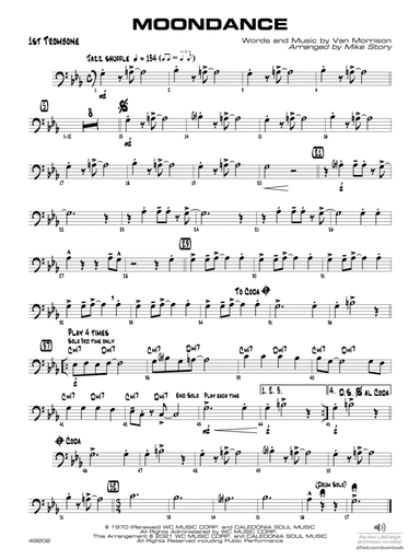 Moondance: 1st Trombone