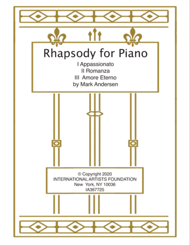 Rhapsody for Piano in Three Movements