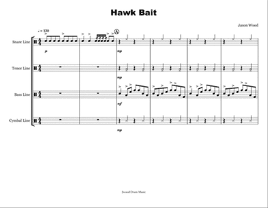 Hawk Bait (Drumline Cadence)