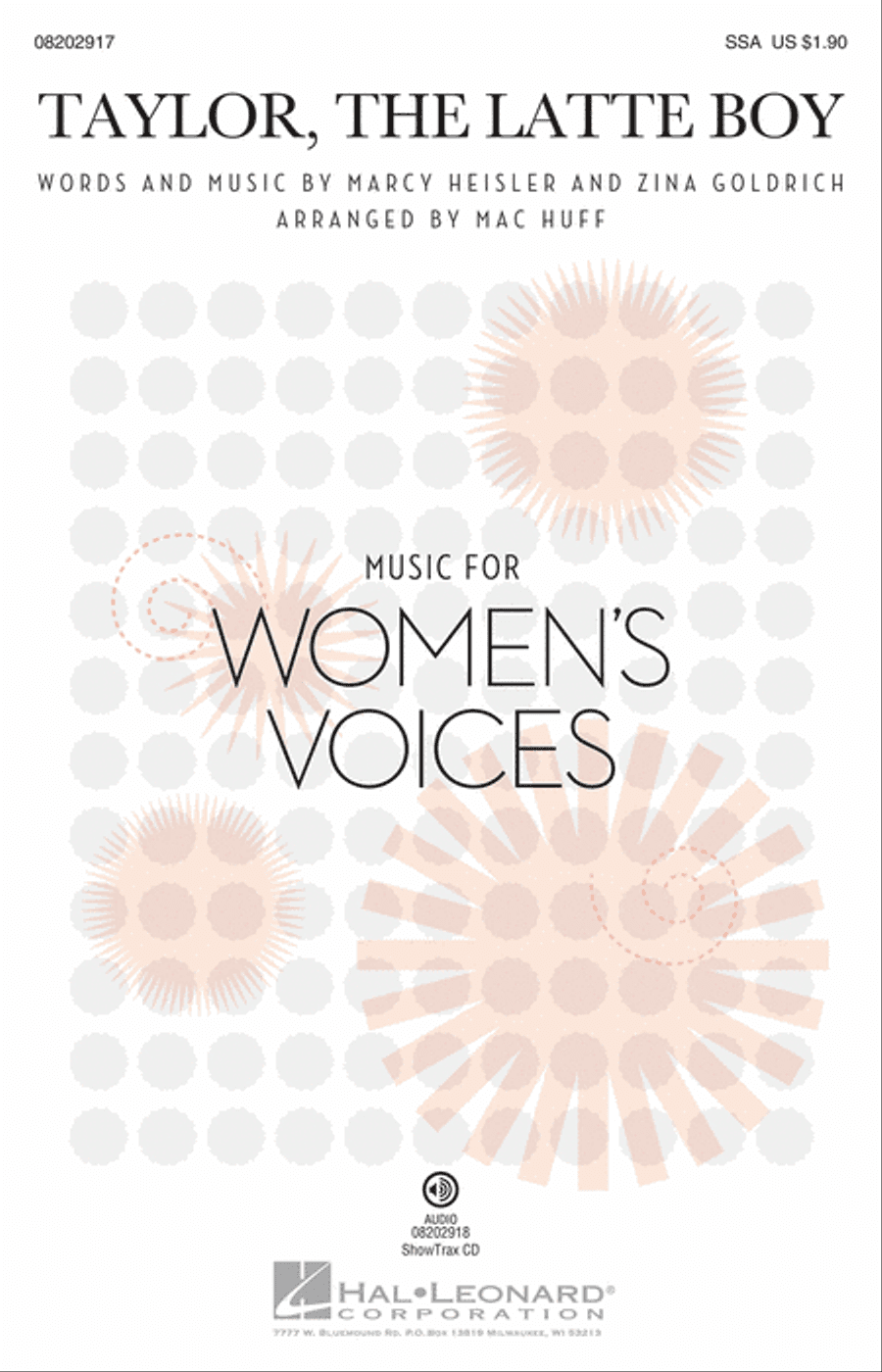 Taylor, the Latte Boy - ShowTrax CD