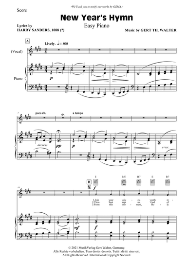 New Year's Hymn