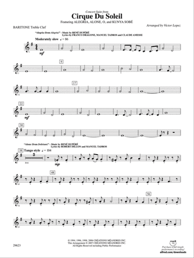 Cirque du Soleil: Baritone T.C.