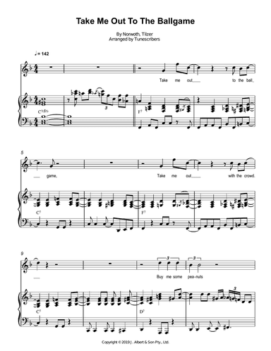 Take Me Out To The Ballgame