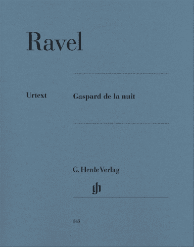 Ravel - Gaspard De La Nuit Urtext