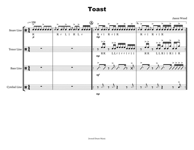 Toast (Drumline Cadence)