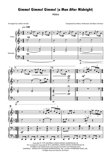 Gimme! Gimme! Gimme! (a Man After Midnight)